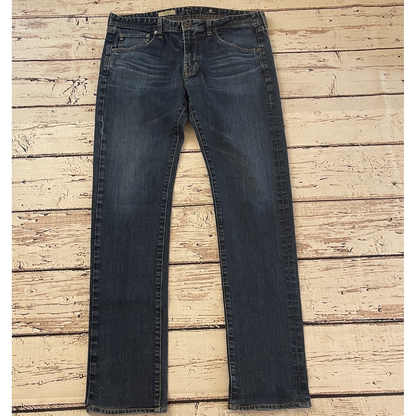 Adriano Goldschmied The Nomad Jeans Men Size 36x33 Blue Modern Slim Fit